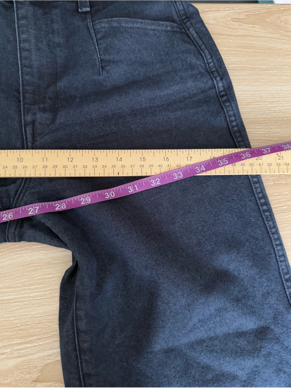 AYR 27 The Beat Jeans Dark Wash Indigo Relaxed Barrel - Picture 6 of 6